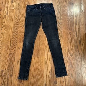 Vince washed black jeans